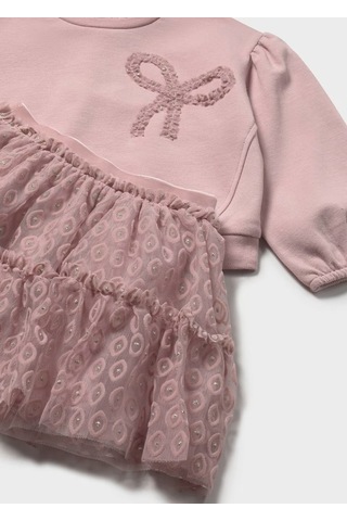 Mayoral Kız Bebek Etek Takım 2923 Pudra