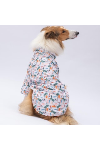 Palm Beach Orta Ve Büyük Irk Köpek Gömleği - Köpek Kıyafeti 15 Kg-45 Kg
