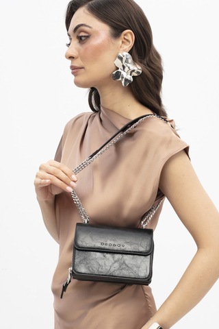 Sisley Kadın Kol Çantası Sly422 Siyah