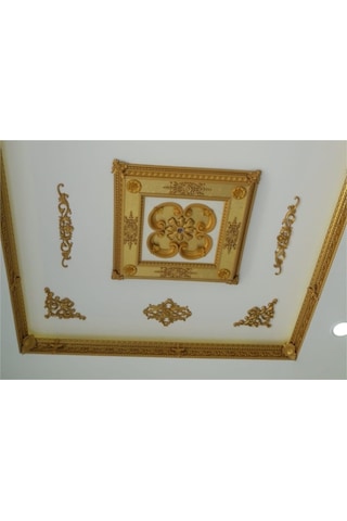 Kare Altın Saray Tavan 90x90 Cm