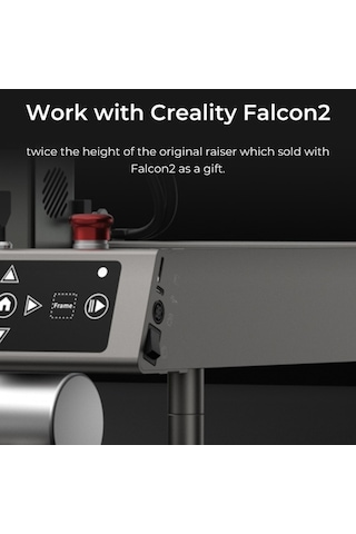 Pazly Creality Falcon 2 İçin 4x 56mm Alüminyum Kesici-gravür Yükseltici Seti