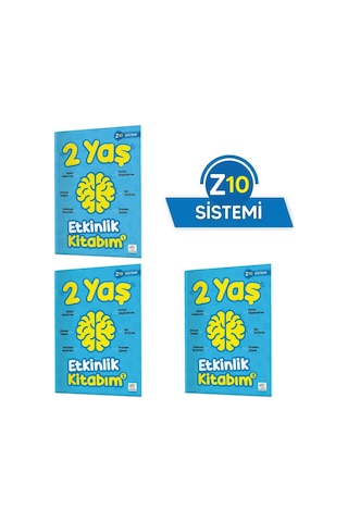 2 Yaş Etkinlik Kitabım Seti (Z10 Sistemi)