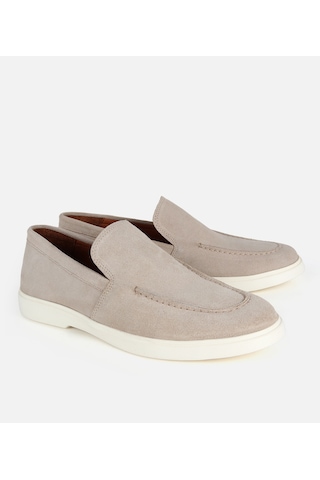 Hotiç Erkek Süet Deri Bej Yumuşak Dokulu Günlük Loafer 02ayh329650a310 02ayh329650a310