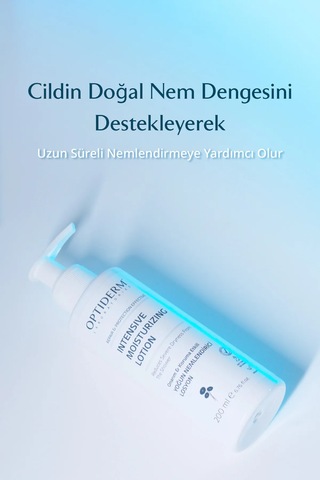 Optiderm Yoğun Nemlendirici Krem Onarım Ve Koruma Etkili Losyon 4