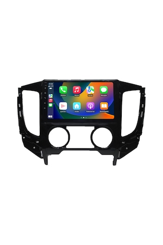 Mitsubishi L200 2015-2022 Manuel Klima 8+256 Gb Premium Ekran Android Carplay Multimedya Sistemi Yazılımsal 9"
