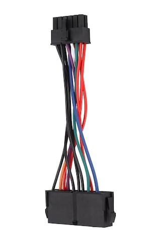 Mufunye Lenovo Q77/b75/a75/q75 Anakartı İçin 24pin Atx'den 14pin'e Çevirici Kablosu, 18awg Bakır Tel, 15cm Uzunluk, Plug & Play Güvenlik Kilitli