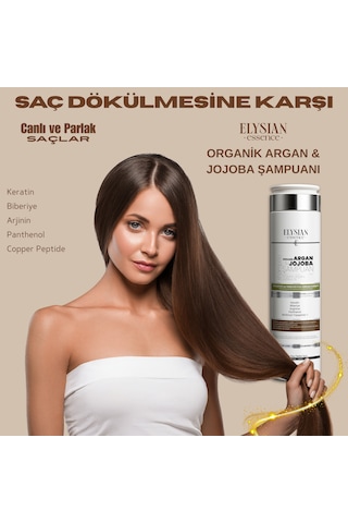 Elysian Essence Argan & Jojoba Organik Şampuan 300 ML