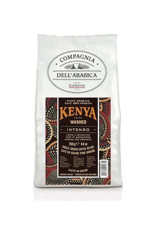 Caffe Corsini Kenya %100 Arabica Çekirdek Kahve 250 G