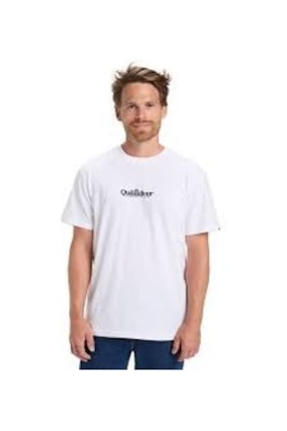 Quıksılver Fınelıne Erkek Bright White - Solid T-shırt Eqyzt08174-wbb0 Beyaz