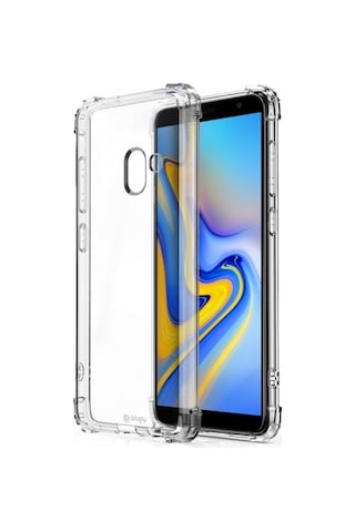 Blogy Galaxy J6 İle Uyumlu Crystal Fit Kılıf Crystal Clear