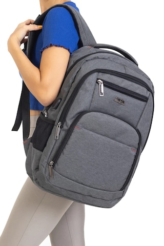 Dada 03 Lise Üniversite Darbe Emici 17 İnç 5 Bölmeli Sırt Çantası