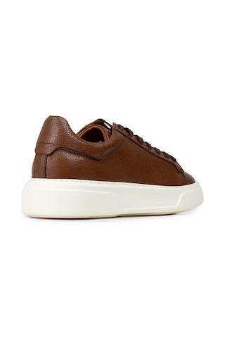 Deery Erkek Hakiki Deri Taba Renk Sneaker Ayakkabı - 04651mtbae01