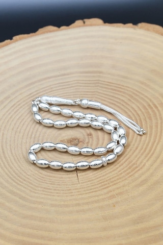 Erkek 925 Ayar Tesbih Küçük Boy -18 Gr- 901356 Gümüş
