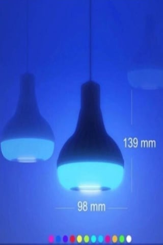 Müzikli Rgb Ledli Ampul Lamba Akıllı Hoparlör Ses Bombası Led Music 2 Adet 2 Adet