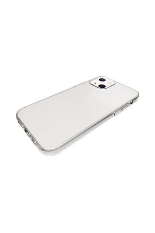 Apple Uyumlu iPhone 15 Kılıf Zore Süper Silikon Kapak Renksiz