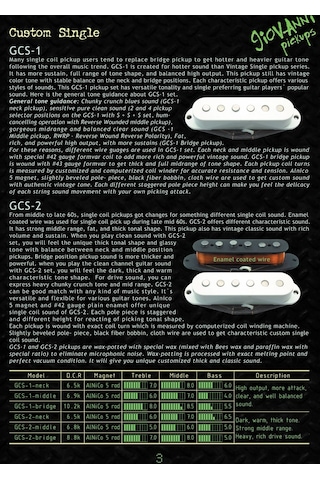 Artec Giovanni Custom Single Gcs-2 Neck Single Manyetik