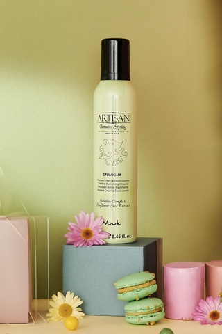 Nook Artisan Kıvırcık Saçlar İçin Proteinli Bukle Belirginleştirici Elastiklik Veren Saç Köpüğü 250 ML