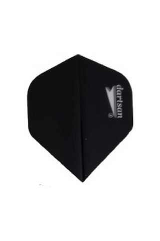 5 Set (15 Adet) Dartsan Dart Flight-flayt. 100 Micron Pet Siyah