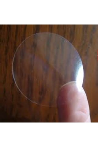 Güvenlik Bantı Pvc Şeffaf 20 x20 3000 Li Yan Yana Ikılı