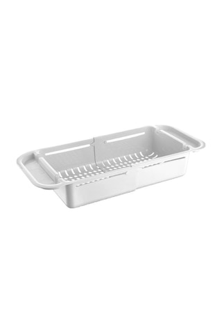 Ayarlanabilir Lavabo Süzgeci - Evye Süzgeci Beyaz