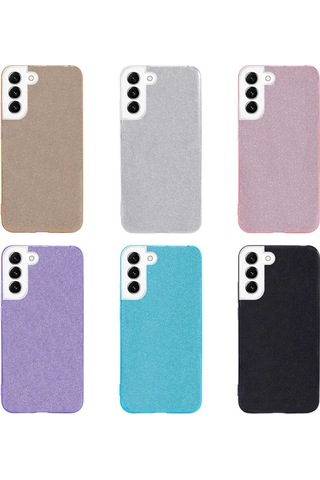 Samsung Galaxy Uyumlu S22 Plus Kılıf Zore Shining Silikon