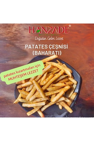 Hanzade Bitkisel Kızarmış Patates Baharatı Çeşnisi 100 G
