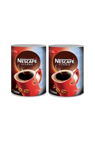 Nescafe Classic Kahve Teneke 2 x 1 KG Nescafe Classic Kahve Teneke 2 x 1 KG