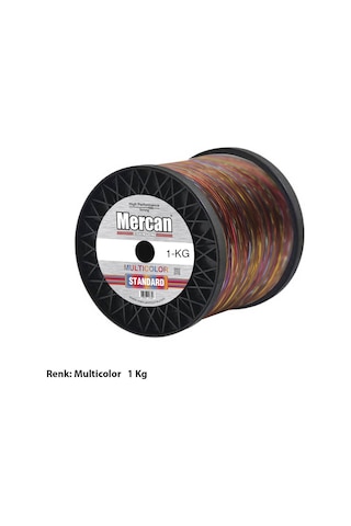 Mercan Standart 1 Kg Multicolor Bobin Misina