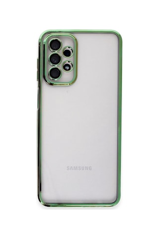 Galaxy A23 4g Kılıf Razer Lensli Silikon - Yeşil