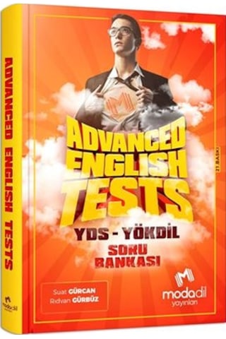 Modadil Yayınları Advanced English Tests Yds Yökdil Soru Bankası