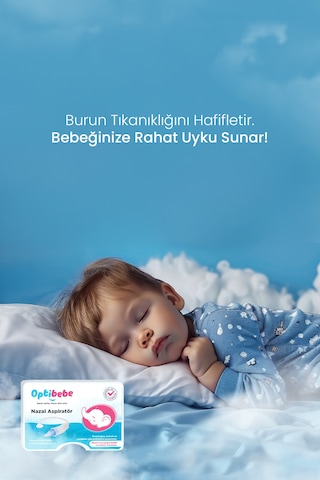 Optibebe Nazal Aspiratör + 2 Yedek Uç Hediyeli
