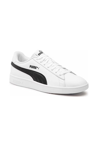 Puma Smash 3.0 Buck Mens Sneaker White Erkek Günlük Spor Ayakkabı Beyaz