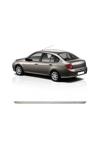 Renault Symbol Uyumlu 2007-2013 Krom Bagaj Alt Çıtası Paslanmaz Çelik