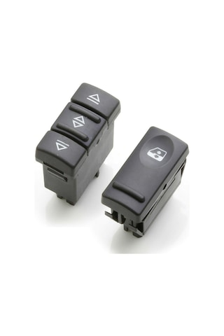 Renault 19 R19 Sağ + Sol Cam Düğmesi Anahtarı Takımı 1988-1996