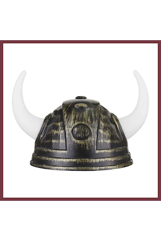 Storeşahin Viking Başlığı Asteriks Başlığı Altın Renk Shn0720