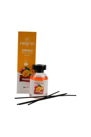 Nesrin 120 Ml Cam Kutulu Bambu Koku Mango - 8690352728213c