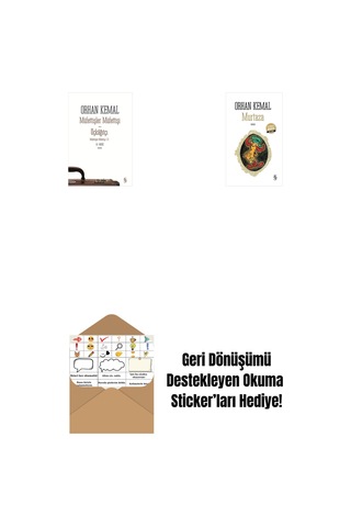 Müfettişler Müfettişi - Üçkâğıtçı 2 Kitap Bir Arada + Murtaza Midi Boy + Okuma Sticker'ları