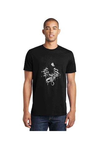 Venom Zehirli Öfke Baskılı Siyah Erkek Tshirt (528859565)