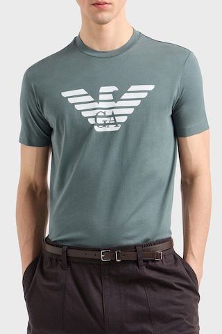 Emporio Armani Erkek T Shirt 8n1tn5 1jpzz M9061 Yeşil Yeşil