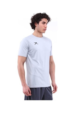 Raru Teamswear Erkek Basic T-shirt Sırca Gri Gri