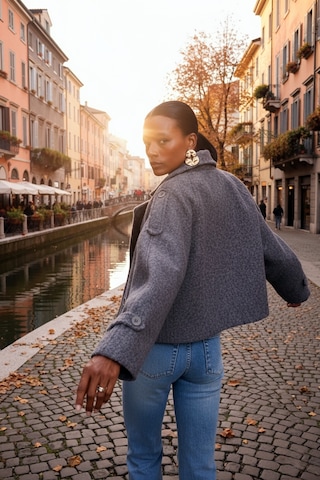 Antrasit Astarlı Kaşe Ceket 286 Antrasit