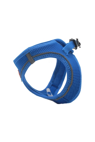 Pawstar Airmesh Kedi Köpek Göğüs Tasması Saks L Mavi