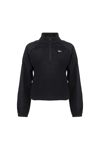 Reebok Myla Crop 1/4 Zıp Siyah Kadın Ceket 000000000102237926 Siyah