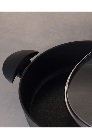 Madame Coco Opus Titanium 7 Parça Tencere Seti - Siyah Tncr0000000041