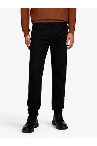Sisley Stockholm Slim Fit Denim Pantolon Erkek Siyah Pantolon - 323a4oh2se01p