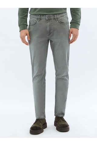 Vizon Slim Fit Denim Pamuk Karışımlı Pantolon 4287244 Vizon