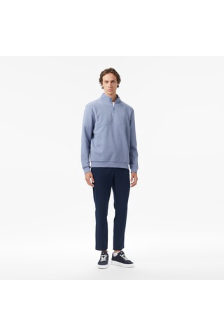 Nautica Erkek Mavi Classic Fit Sweatshirt Düz K57081t Mavi