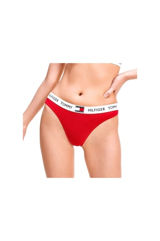 Tommy Hılfıger Kadın Tanga Uw0uw02198-xcn Uw0uw02198-xcn Kırmızı Kırmızı