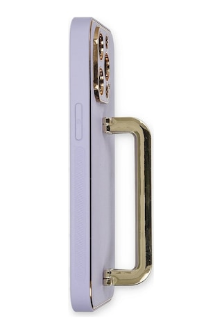 Newface Apple iPhone Uyumlu 13 Pro Max Kılıf Coco Elit Kapak Semeglbl - 79 - Lila