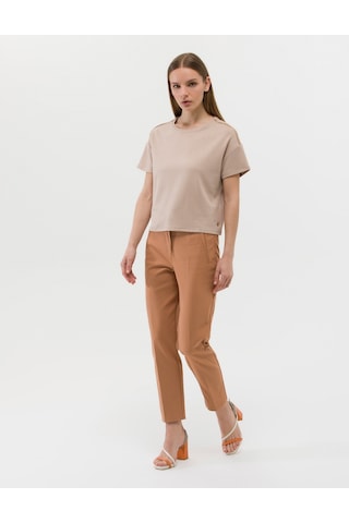 Pierre Cardin Kadın Kahverengi Pantolon 50269321-vr233 Kahverengi